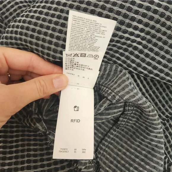 IBlues Sheer Organza Blazer Jacket sz M - Picture 8 of 9